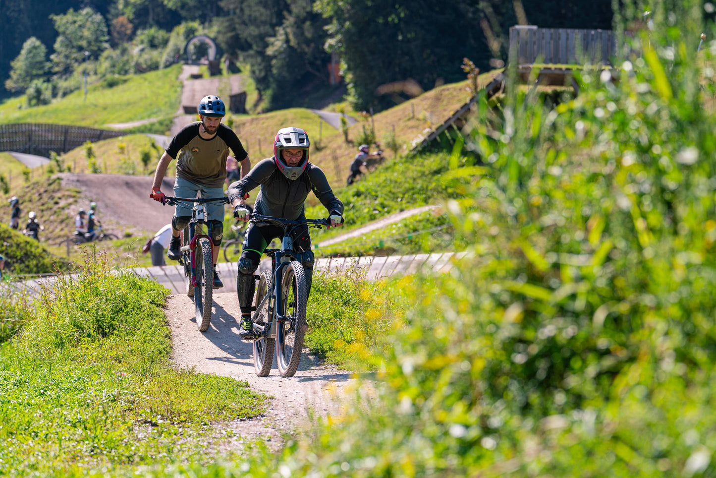 Bikepark-Training in Leogang mit einem Guide der Bikeschule Salzburg